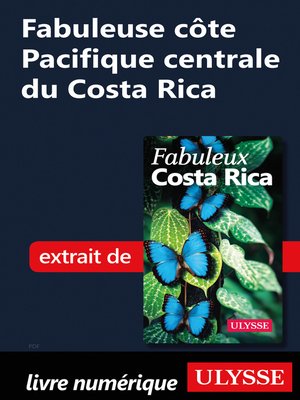 cover image of Fabuleuse côte Pacifique centrale du Costa Rica